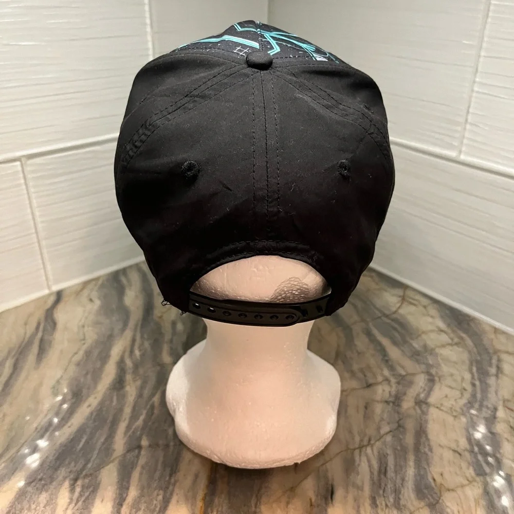 ESX Pro Gamer Video Game Teal Snapback Baseball Cap Hat Teen
